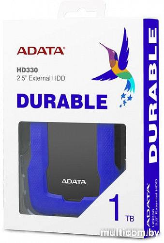 Внешний жесткий диск A-Data HD330 1TB (красный)