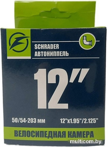 Велокамера Favorit FT-12CAV 12x1.95/2.125