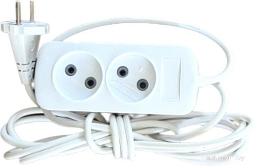 Удлинитель Тифлос У6-2-2м (белый)