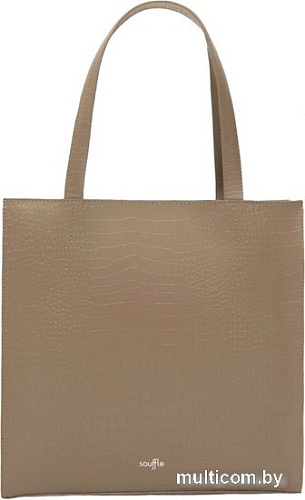 Женская сумка Souffle 269 2695028 (светлый капучино кайман эластичный)