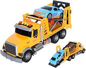 Грузовик JinJia Toys Эвакуатор с пневмоплатформой 666-56P