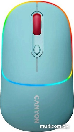 Мышь Canyon MW-22 (бирюзовый)