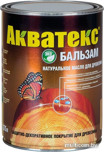 Масло Акватекс Бальзам (бесцветный, 0.75 л)