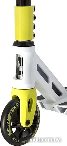 Самокат Novatrack Pixel BL 110A.PIXEL.WLM20 (белый/лайм)