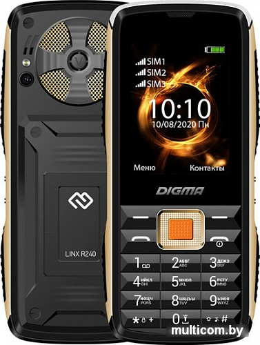 Мобильный телефон Digma Linx R240 (черный)
