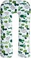 Подушка для беременных Amarobaby Кактусы AMARO-40U-K (зеленый)