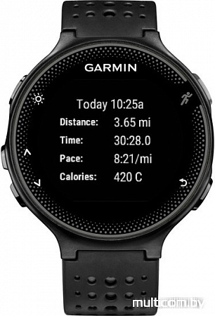 Умные часы Garmin Forerunner 235 HRM black/gray