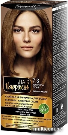Белита-М Hair Happiness Стойкая 7.3 золотисто-русый