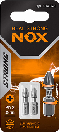 Набор бит Nox 336225-2 (2шт)