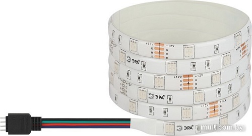 Светодиодная лента ЭРА LS5050 -7,2-30-12-RGB-IP65-1 Б0059918