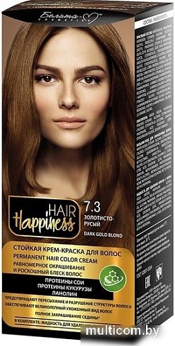 Белита-М Hair Happiness Стойкая 7.3 золотисто-русый