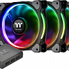 Кулер для корпуса Thermaltake Riing Plus 12 LED RGB Radiator Fan TT Premium Edition (3 шт)