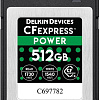 Карта памяти Delkin Devices Power CFexpress DCFX1-512 512GB