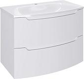 Belux Тумба под умывальник Ганновер НП 80-02 (белый глянец)