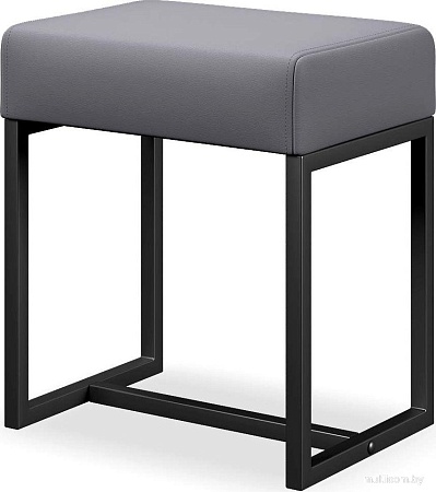 Пуфик Mio Tesoro Юнта (экокожа/серый)