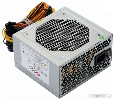 Блок питания Qdion QD500 80+ 500W без кабеля питания