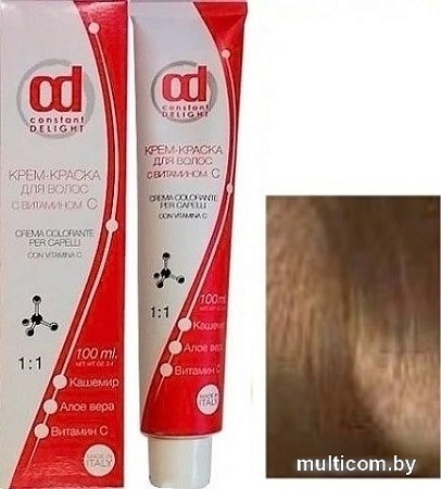 Крем-краска для волос Constant Delight Crema Colorante с витамином С 9/65 (блондин шоколадно-золотой)