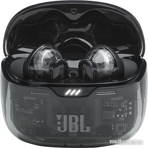 Наушники JBL Tune Beam Ghost Edition (черный)