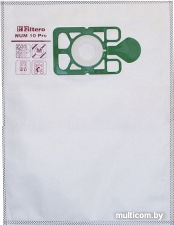 Комплект одноразовых мешков Filtero NUM 10 Pro (5)