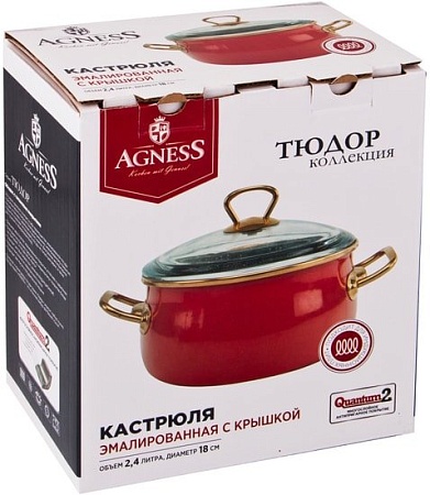 Кастрюля Agness Тюдор 950-210