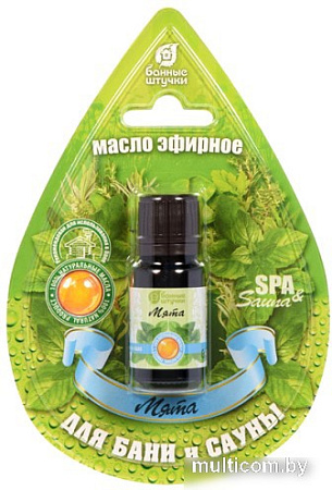 Банные штучки Эфирное масло Мята 32212 10 мл