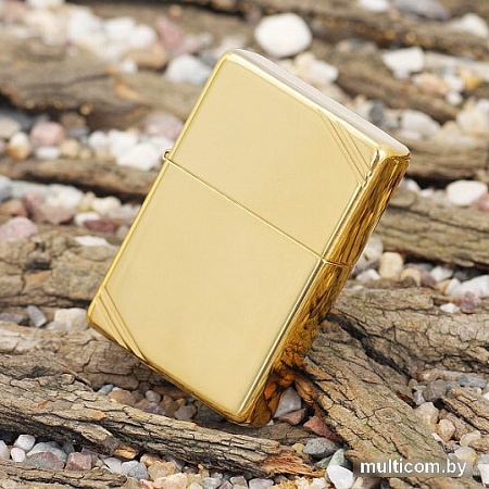 Зажигалка Zippo Vintage Series 1937 (with Slashes) 270 High Polish Brass
