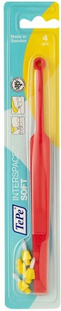 Монопучковая щетка TePe Interspace+ Soft (12 насадок)