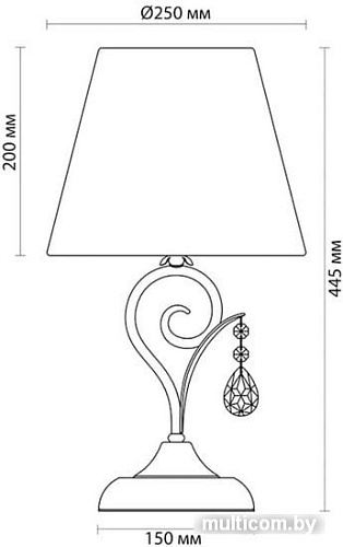 Odeon Light Marionetta 3924/1T