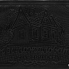 Придверный коврик Vortex Добро пожаловать 35x60 20039 (черный)