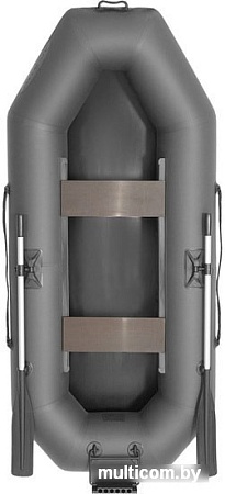 Моторно-гребная лодка Лоцман С-260 (серый)