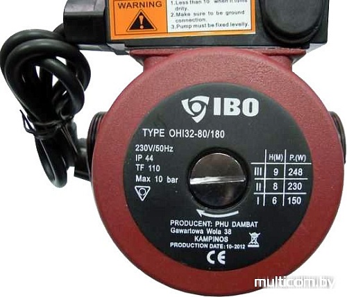 Насос IBO OHI 32-80/180