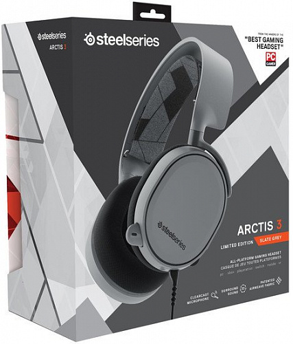 Наушники SteelSeries Arctis 3 (серый)