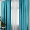 Комплект штор и гардин Pasionaria Блэкаут 340x230 (3 шт, бирюзовый)