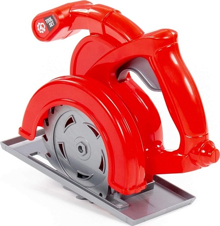 Электропила игрушечная Полесье 90430 (красный)