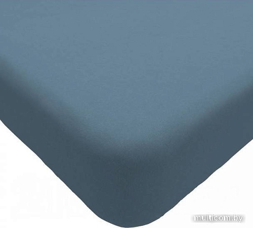 Постельное белье Luxsonia Трикотаж 60x120 Мр0010-15 (голубая ель)