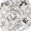 Ковер для жилой комнаты Sirma Carpet Portfolio 05328O-WHITE-GREY-OVAL (1.4x2)