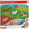 Мозаика/пазл Hape Животные E1454
