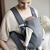 Рюкзак-переноска BabyBjorn Mini 3D Jersey (темно-серый)