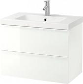 Ikea Тумба с умывальником Годморгон/Оденсвик 092.928.91 (белый)