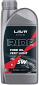 Трансмиссионное масло Lavr Moto Ride Fork Oil 5W 1л