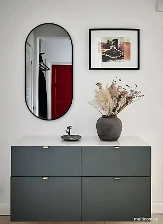 Зеркало eMZe 43x88 UV.43.88.СНЕ (черный с УФ-окантовкой)