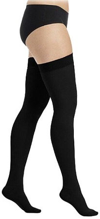 Чулки компрессионные Sigvaris Essential Classical 19423 (M+ long, черный)