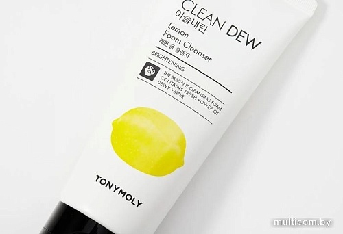 Tony Moly Пенка для умывания Clean Dew Lemon Foam Cleanser (180 мл)