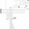 Смеситель Rossinka Silvermix A35-51