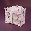 Кроватка для кукол Leader Toys Diamond Princess 82419 (короны)