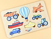 Сортер Woody Где движется транспорт 03175