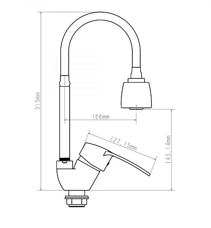 Смеситель Econoce EC0324