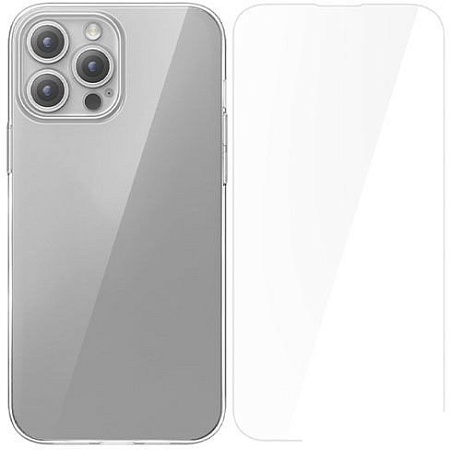 Чехол для телефона Baseus Corning Series для iPhone 15 Pro Max (прозрачный)
