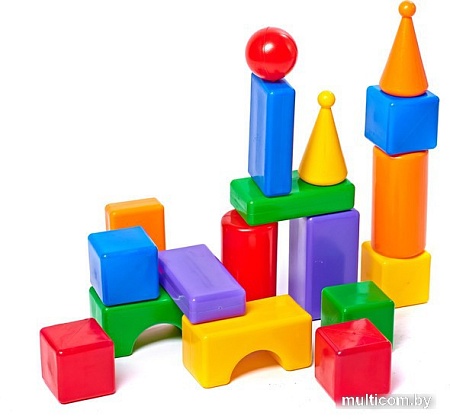 Кубики Строим вместе счастливое детство Строительный набор Стена-2 5244