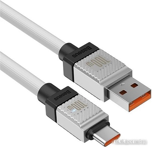Baseus CoolPlay Series USB Type-A - USB Type-C 662802352B (1 м, белый)